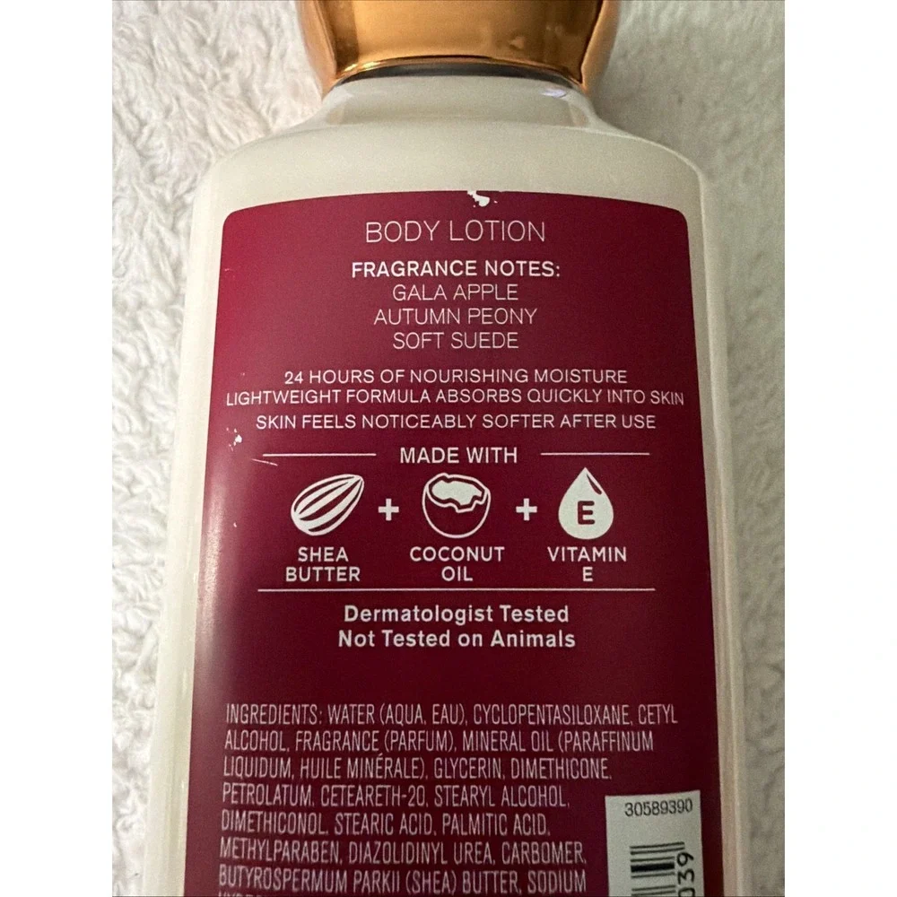 Bath and Body Works RUBY APPLE & Rosewood Body Lotion 8 Oz New